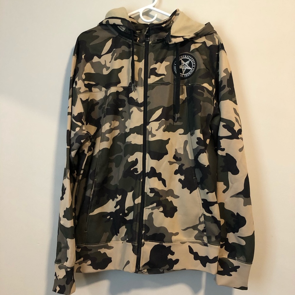 Blackcraft Camo Zip Up